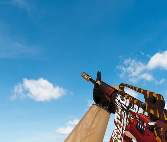 Default M4A1 Hellfire Skins for CS 1.6 - Gaming-Zone.info