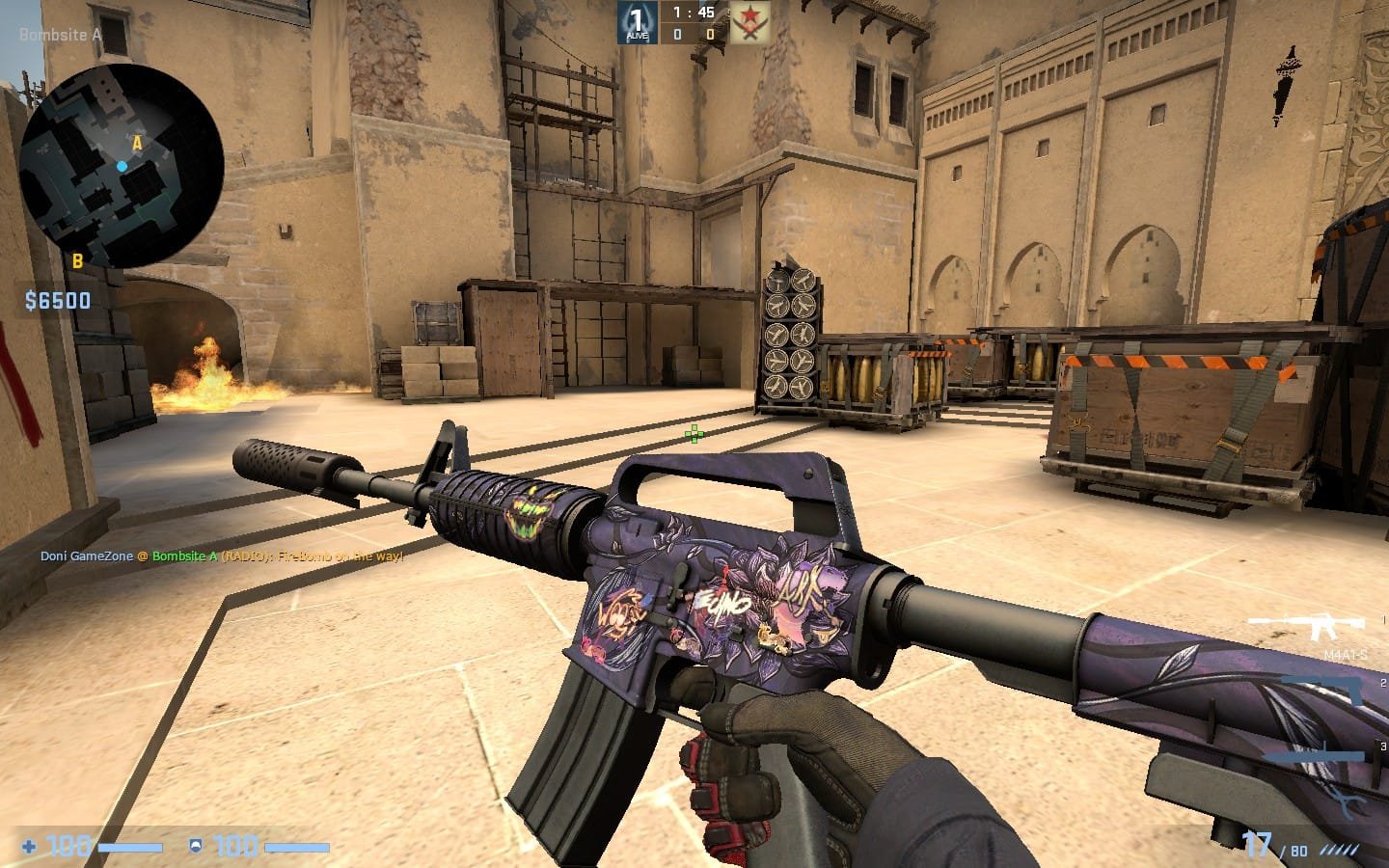 M4A1-S | Black Lotus - Gaming-Zone.info